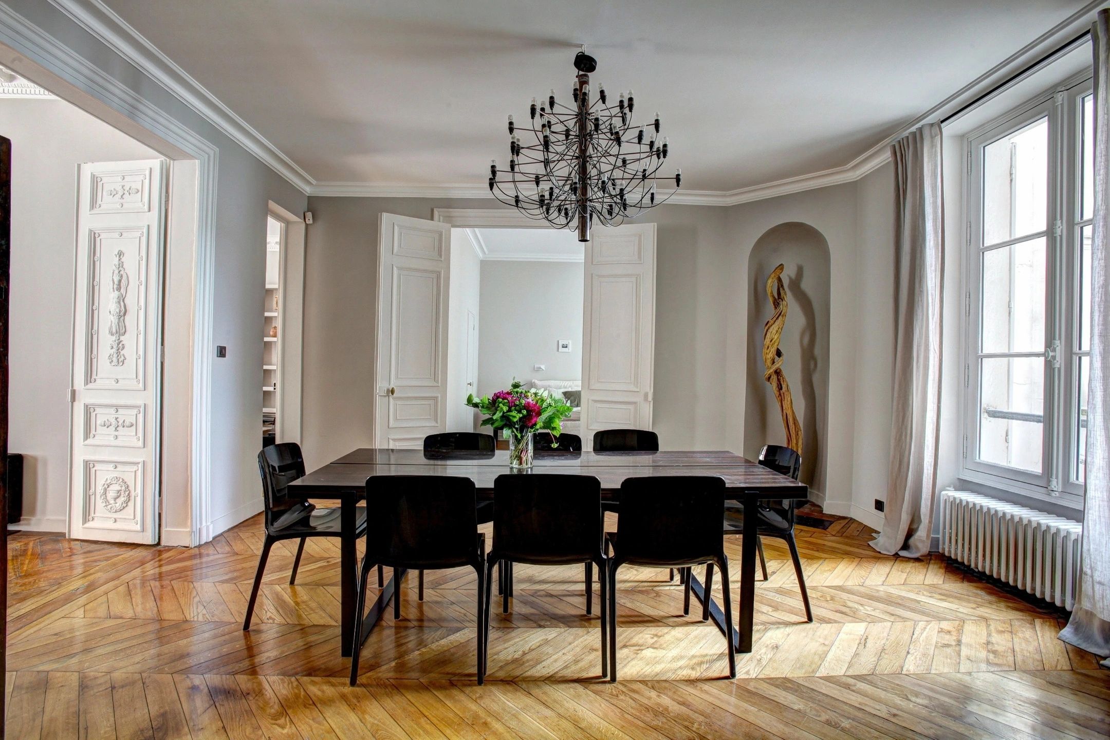 Dining room set that could be sold in an estate sale in Saskatchewan.